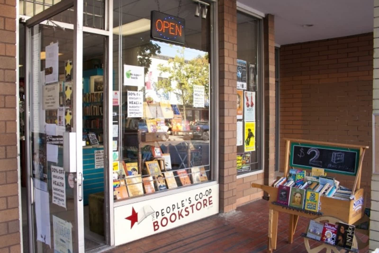 People's CoOperative Bookstore by Michael Melgaard CNQ